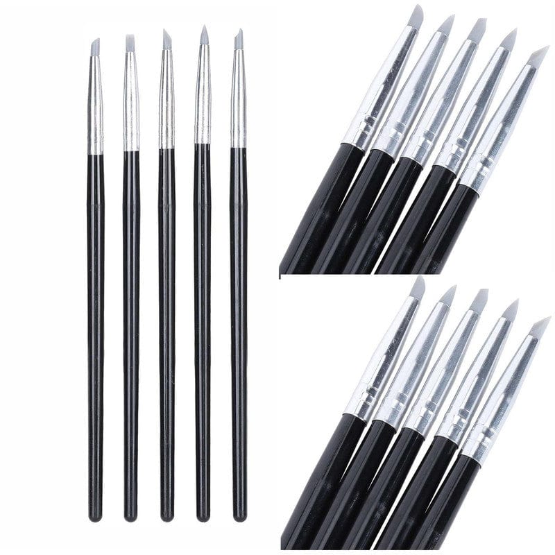 Silicon Brush White Tip
