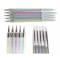 5 Pc 2 Sided Embossing And Silicon Brush