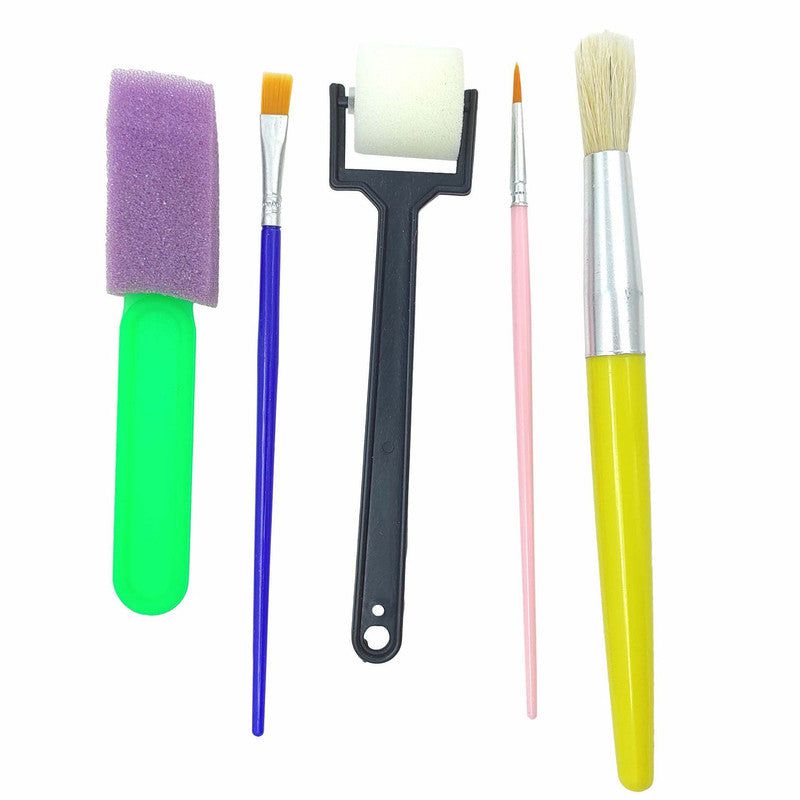 5 Pc Mix Brush Set