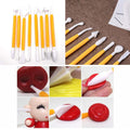 8 Pc Plastic Modelling Clay Tool Opp Packing
