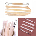 5 Pc Wooden Clay Modelling Tool