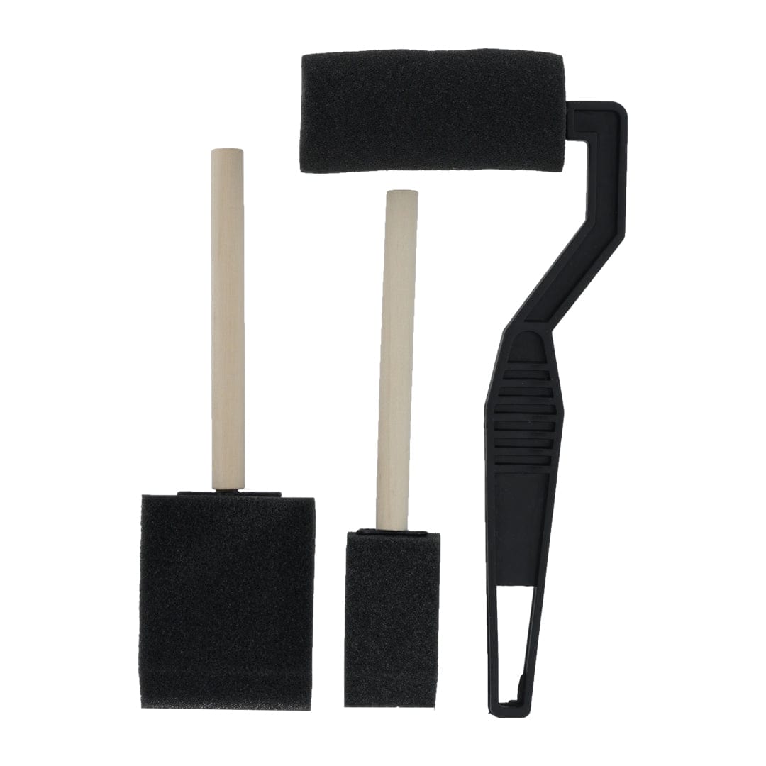 3 In 1 Foam Brush and Roller Set