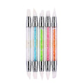 5Pcs Double Side Silicon Tip