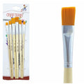 6 Pc Flat Brush