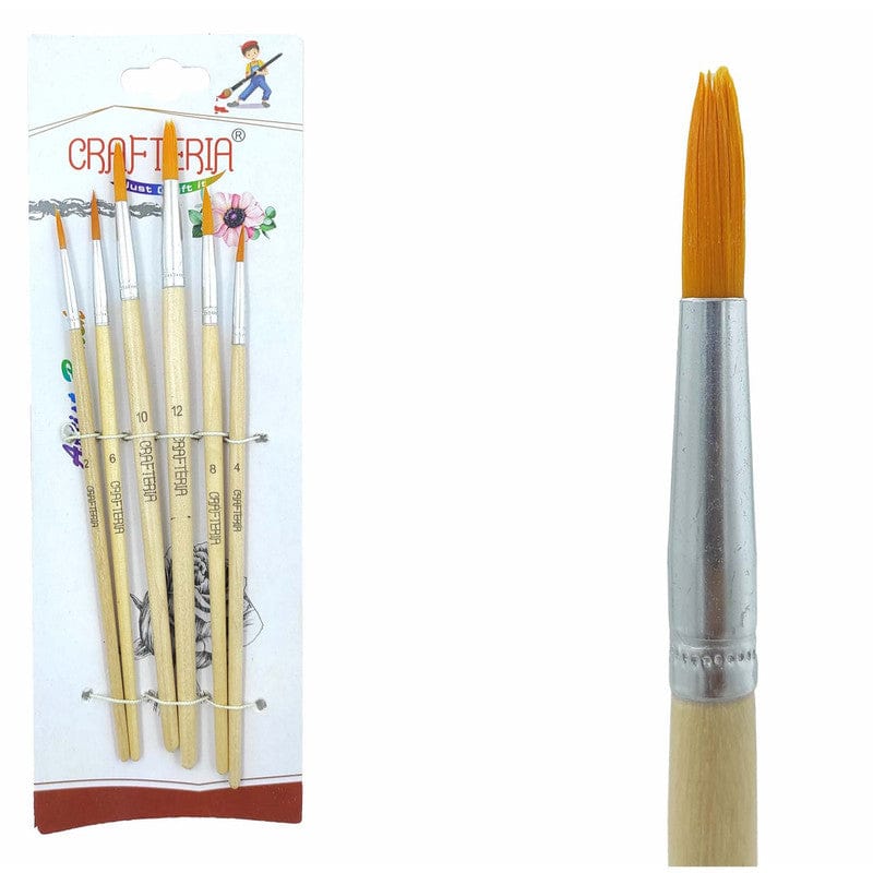6 Pc Round Brush