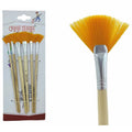 6 Pc Fan Brush