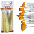 12 Pc Mix Brush
