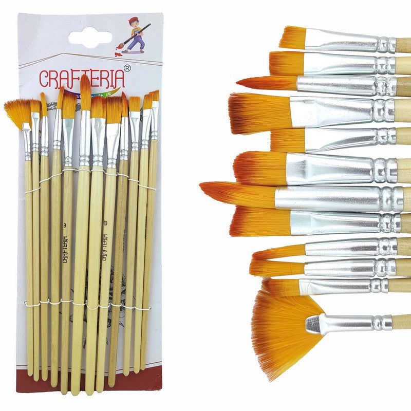 12 Pc Mix Brush