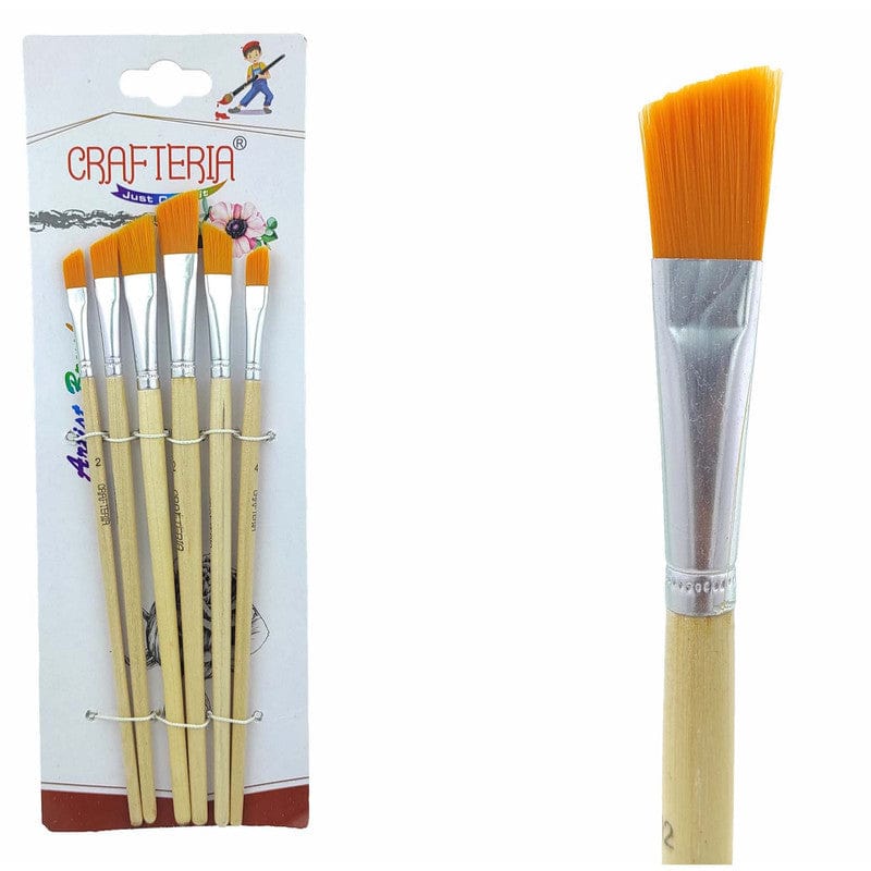 6 Pc Angular Brush
