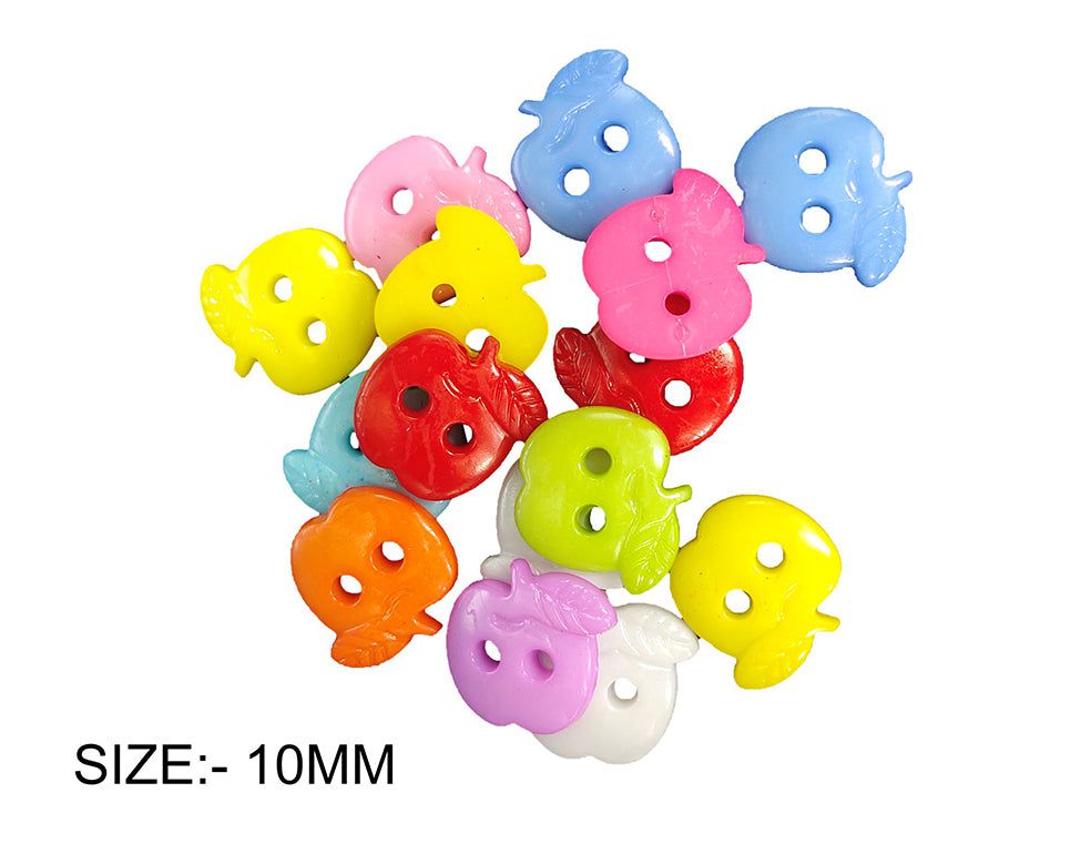 Apple Colourful Button