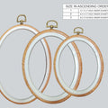 3 In 1 Oval Embroidery Ring