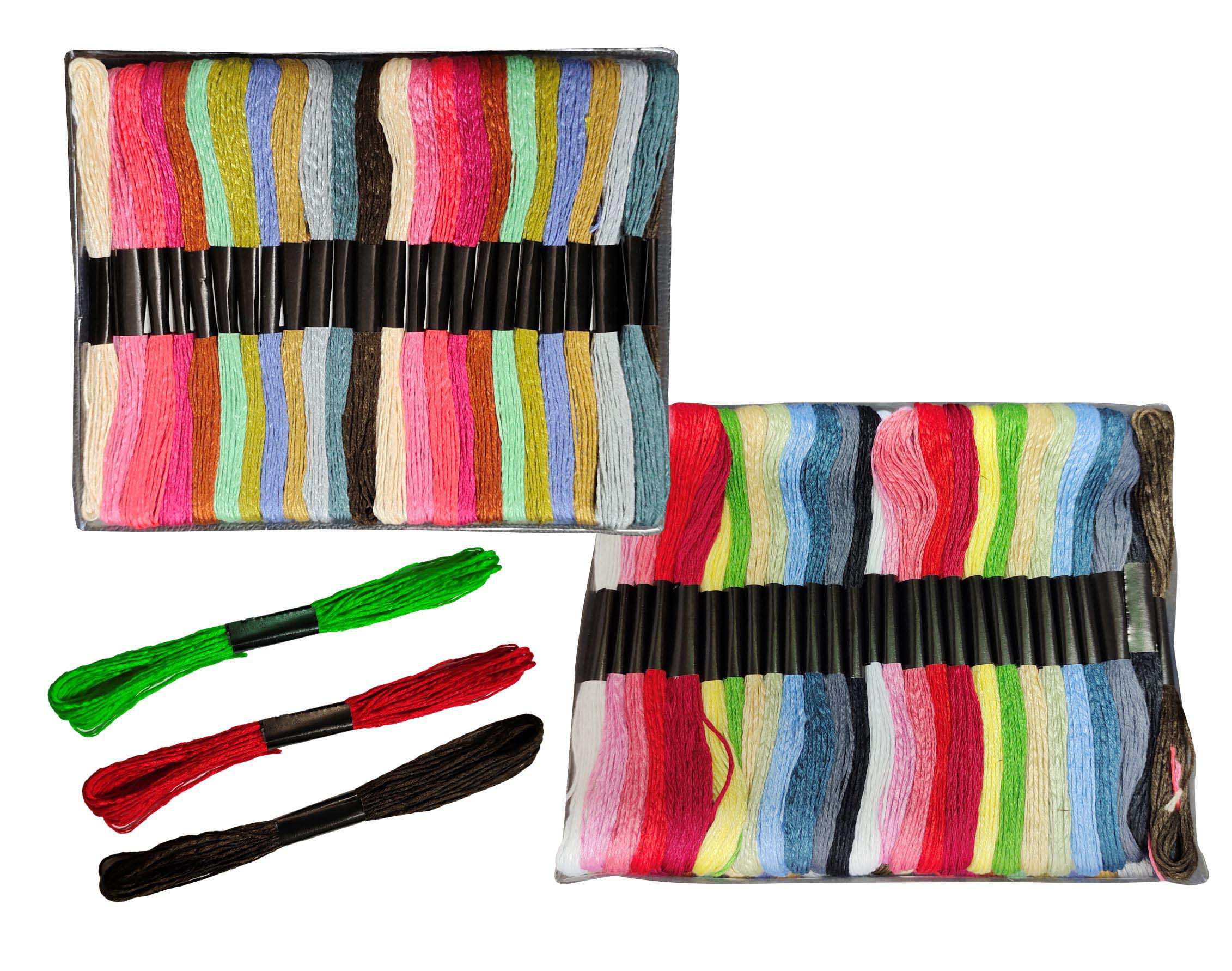 50 Shades  Colour Embroidery Thread
