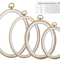 4 In 1 Oval Embroidery Ring