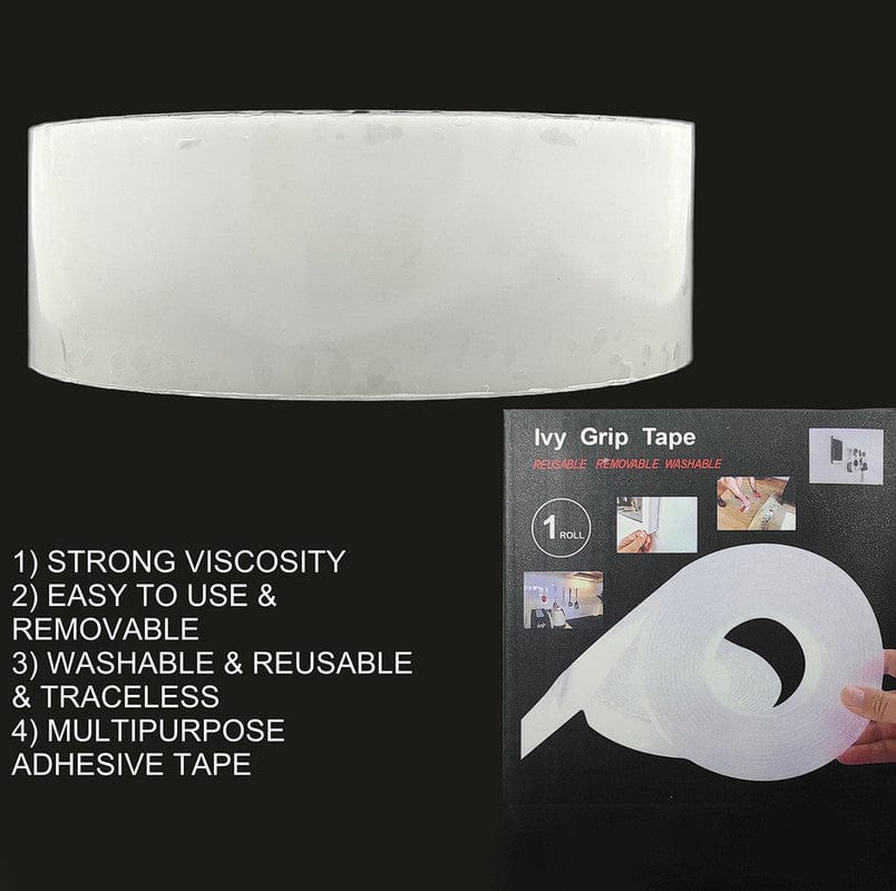 Dual Side Transparent Ivy Grip Tape