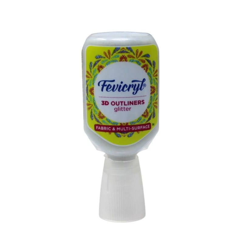 Fevicryl 3D Outliner Glitter (20ml) (Mrp-25/-)
