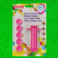21 PCS PLASTIC CLAY GUN