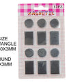 12Pcs Magnet (6 Round & 6 Rectangle)