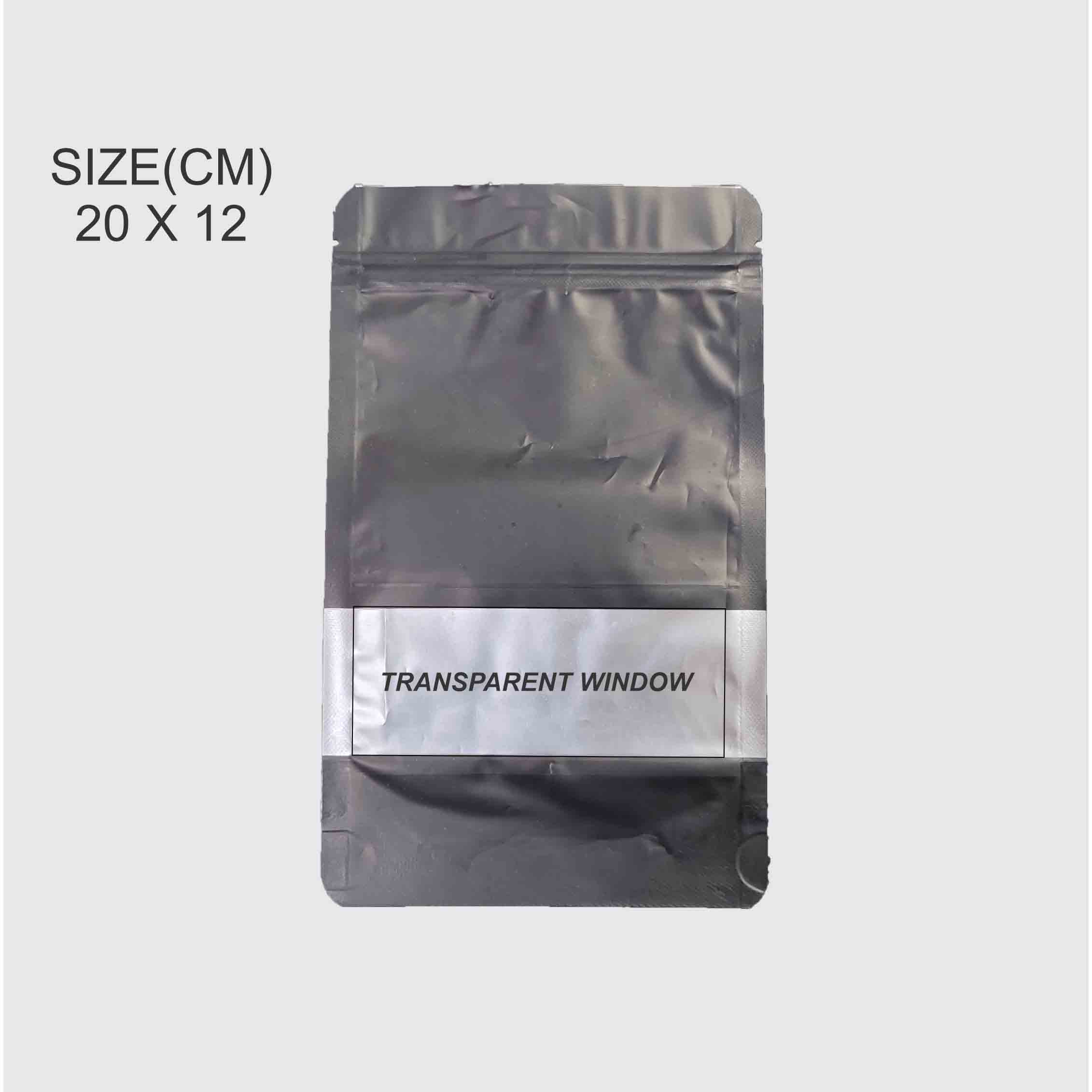 Big Black Packing Cover With Transparent Window