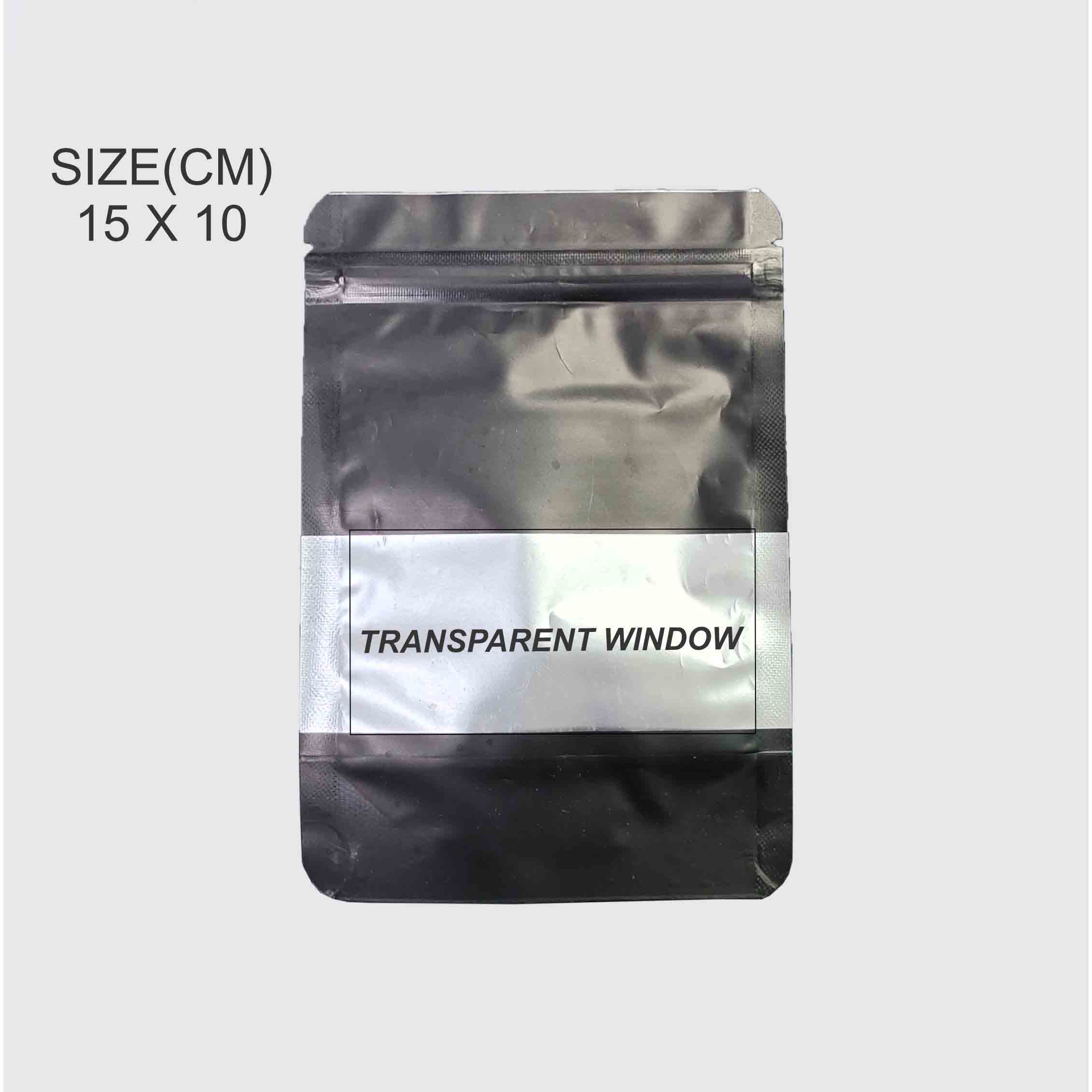 Big Black Packing Cover With Transparent Window