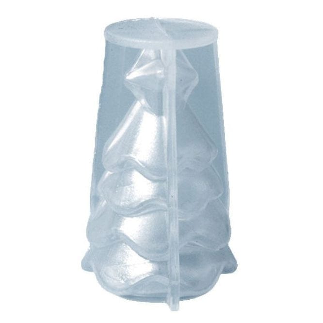Wavy Christmas Tree Candle Mould