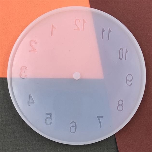 6" Number Clock Dial Mould