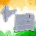 2 In 1 Indian Map & Flag Keychain Mould