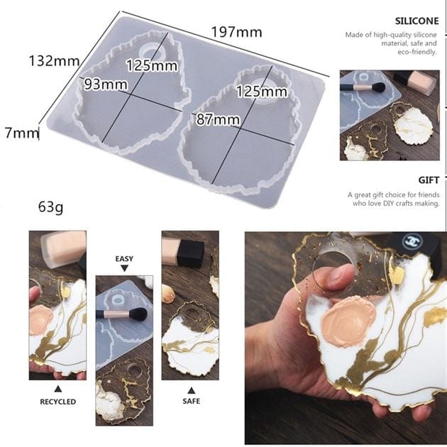 Makeup Mixing Palette Cosmetic Mould