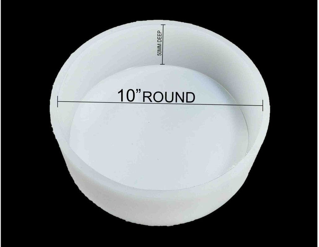10"  Round 50Mm Deep Casting Mould