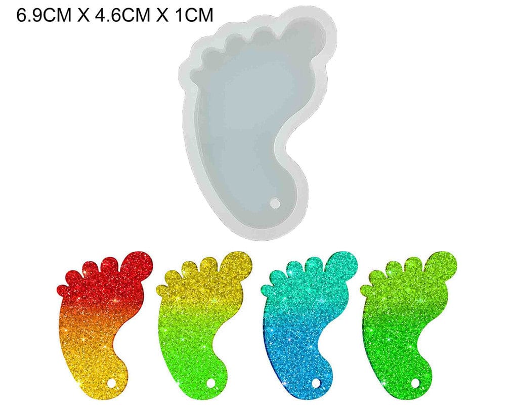 Foot Keychain & Religious Mould