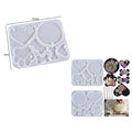 7 Cavity Dog Tag, Keychain & Pendant Jewellery Mould