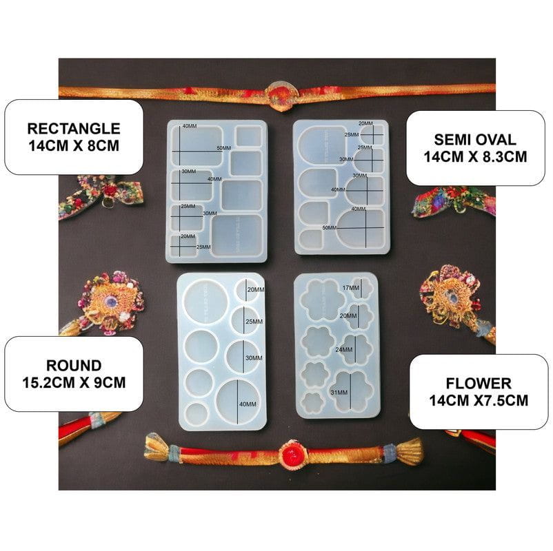 4 In 1 Rakhi,Bracelet & Pendant Jewellery Mould