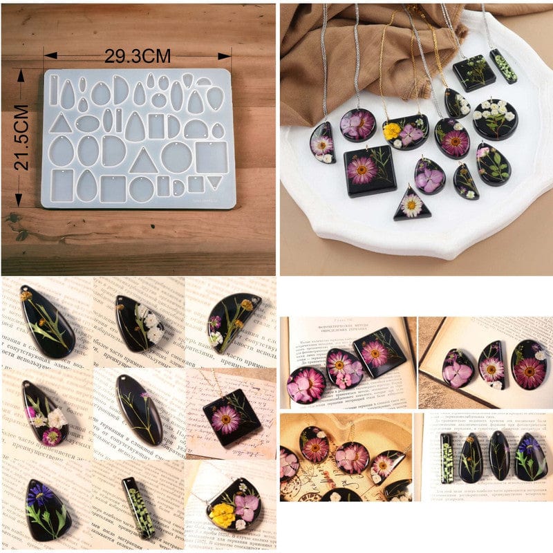 38 Cavity Jewellery, Keychain Mould