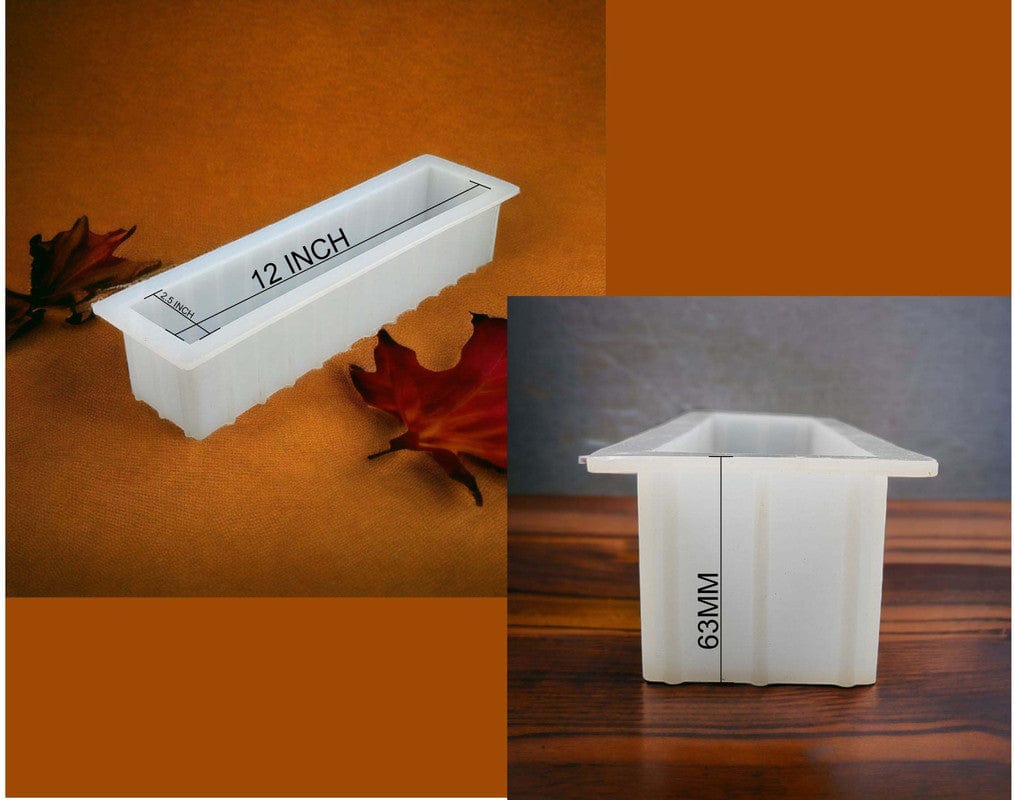 12" X 2.5" Rectangle Deep Casting & Soap Mould