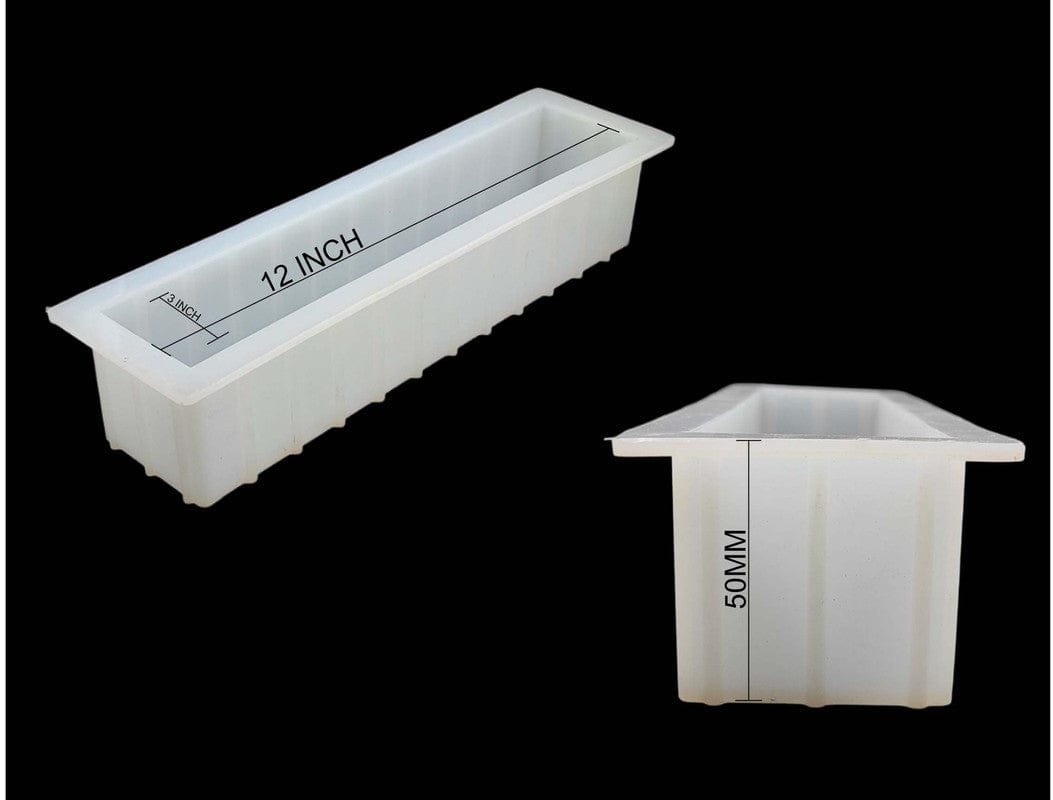 12" X 3" Rectangle Deep Casting & Soap Mould