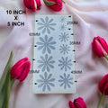 10 Cavity 3D Flower Mould