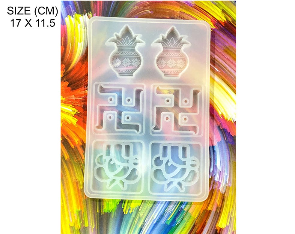 Ganesh & Swastik Religious Mould