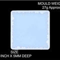 3" Square Agate Coaster Mould