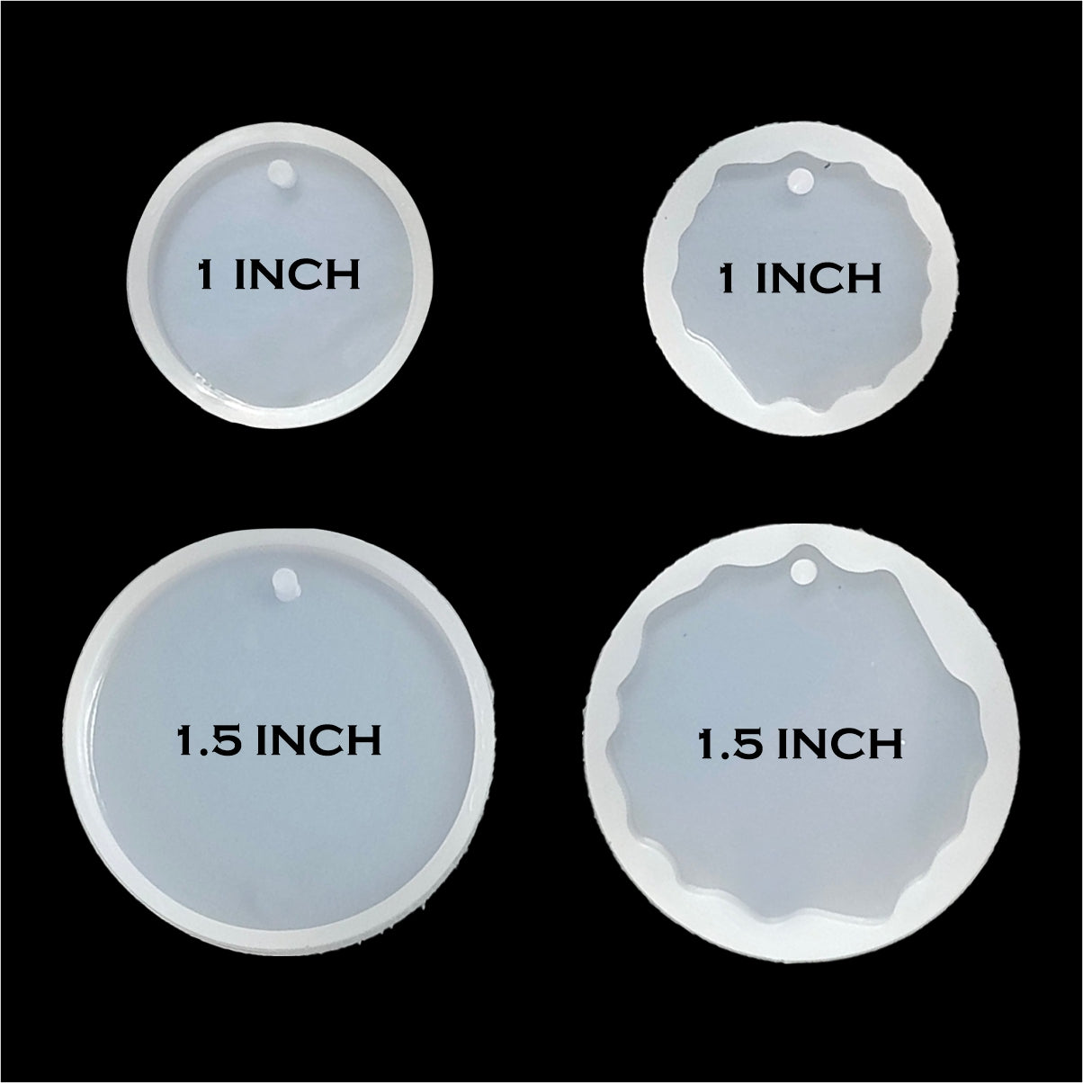 Set Of 4 Jewellery & Pendant Mould