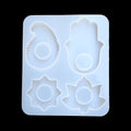 4 Cavity Tea Light Holder Mould (PLAIN)