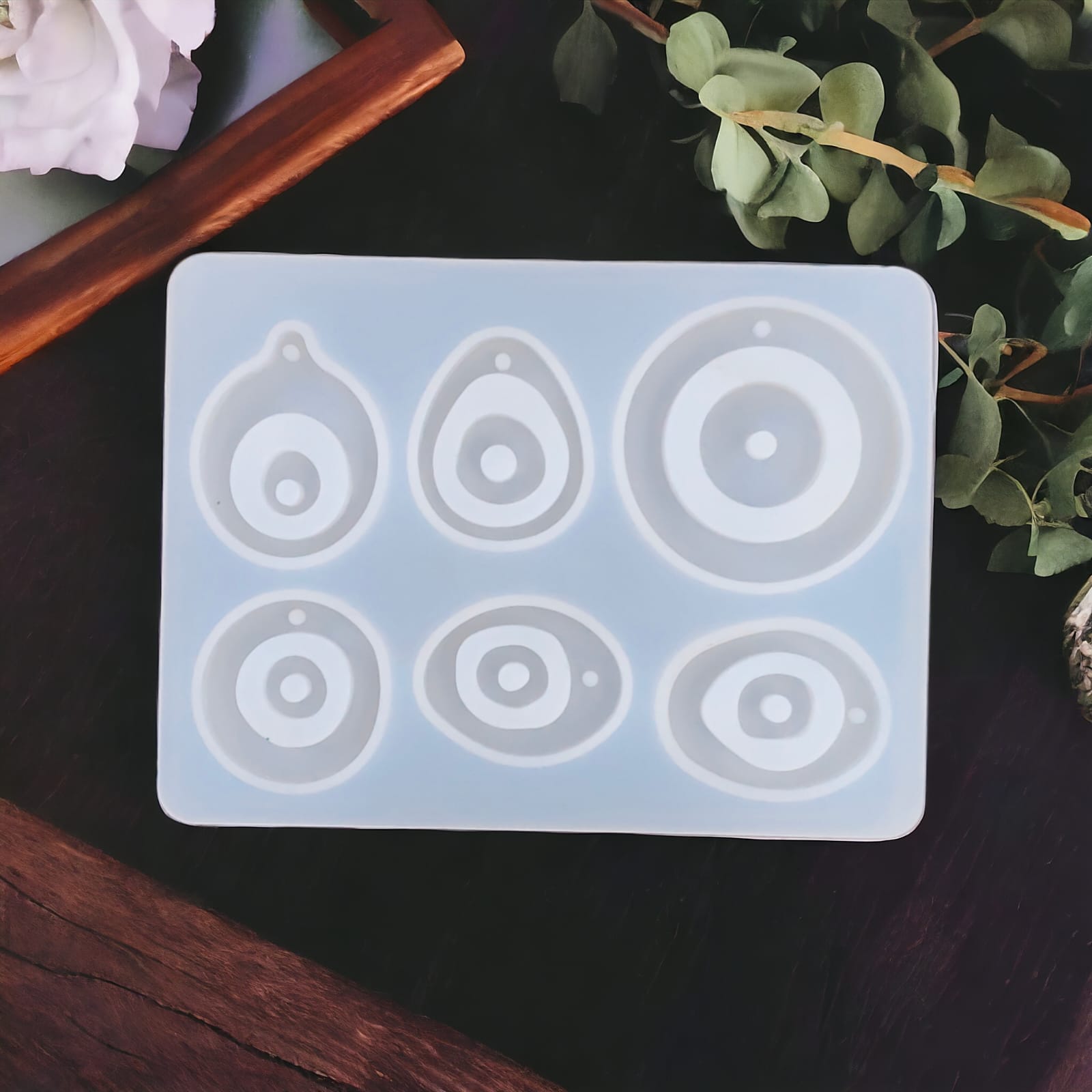 6 Cavity Evil Eye Mould