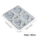 4 In 1 Heart Stand Photo Frame & Display Stand Mould