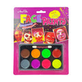8 Colour Face Paint Palette Set