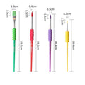 4 Pcs Brush Set Eva Grip