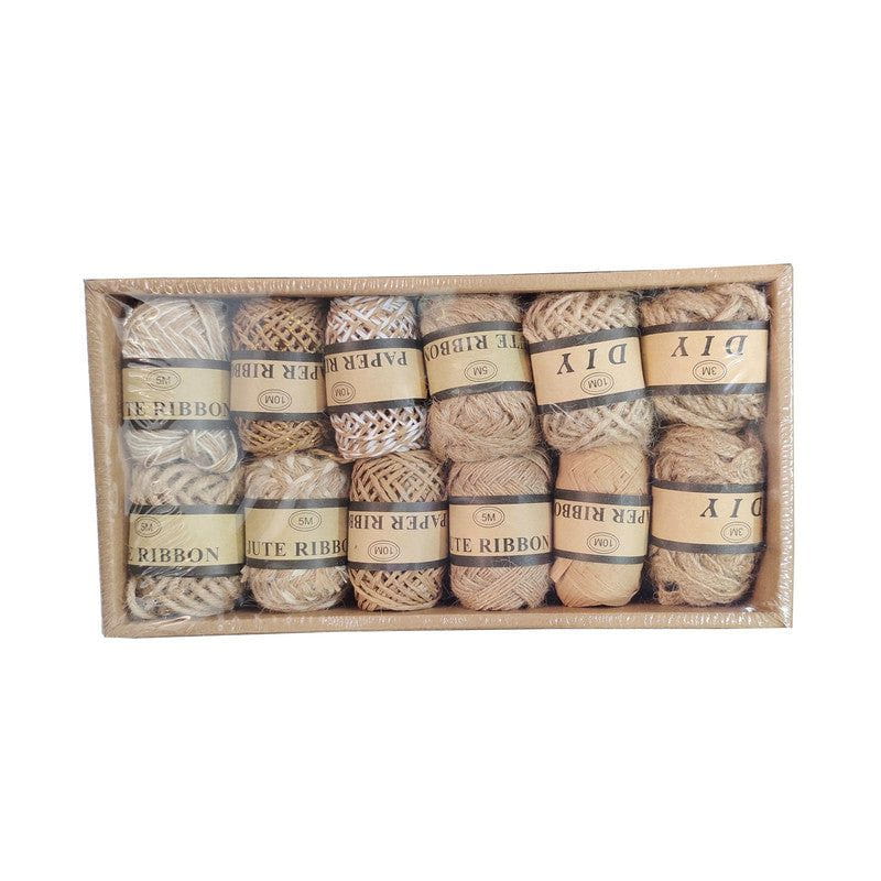 12 Pc Mix Natural Col Rope