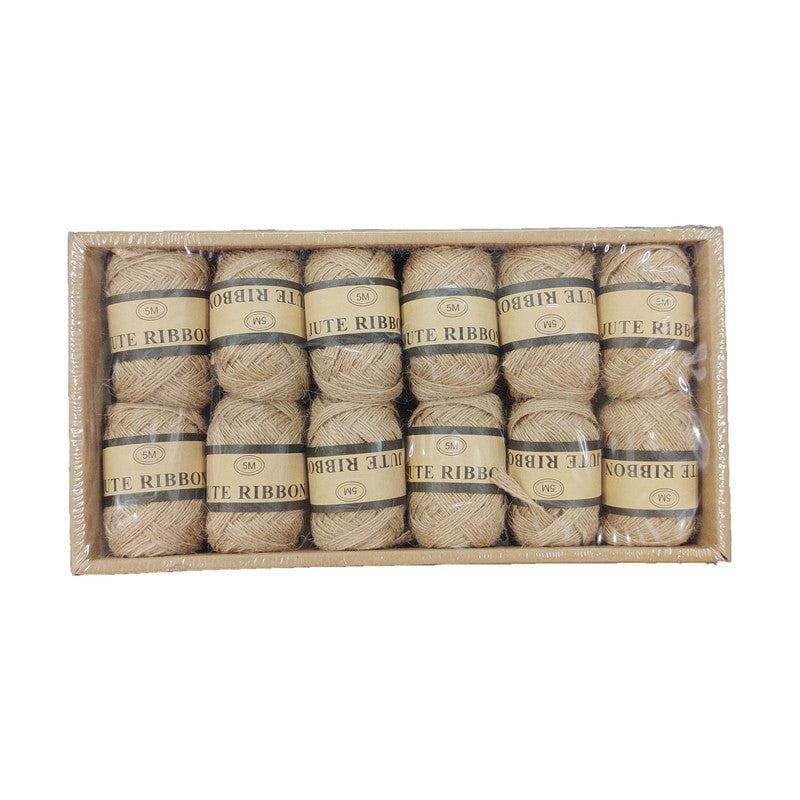 12 Pc Natural 5 Jute Line Patti