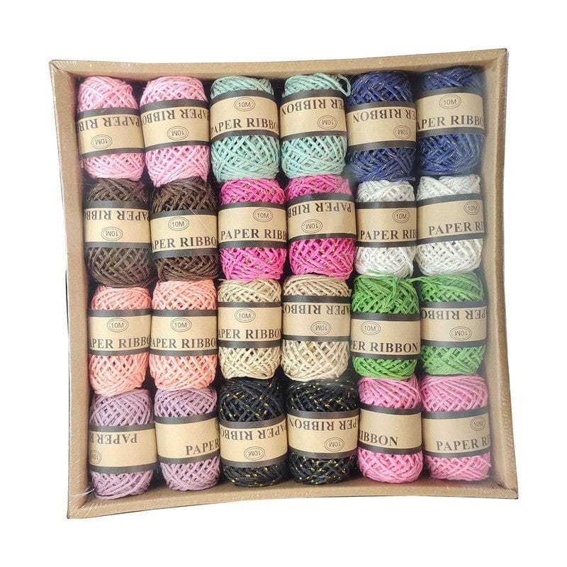 24 Pc Colour Paper Jari Dori
