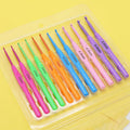 12 In 1 Crochet Plastic Handle Set