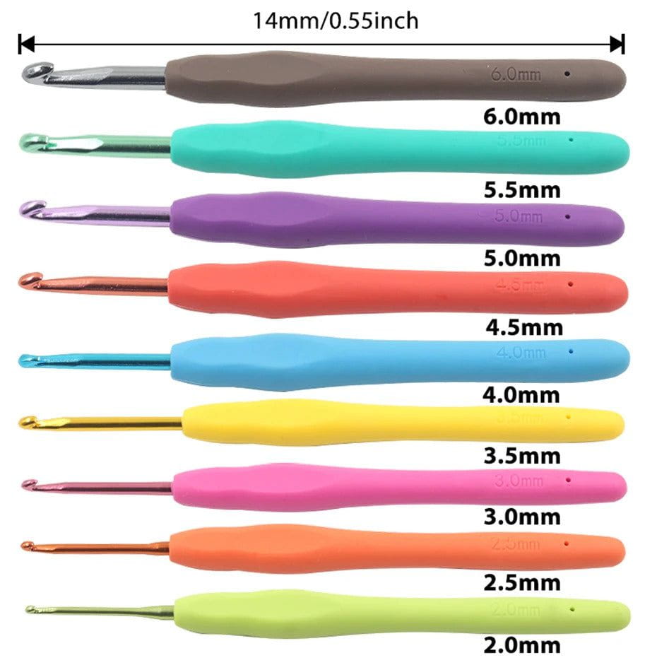 9 In 1 Crochet Heavy Set