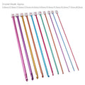 10 In 1 Long Crochet Hook Set