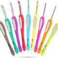 9 In 1 Ergonomic Plastic Soft Grip Croch. Needle